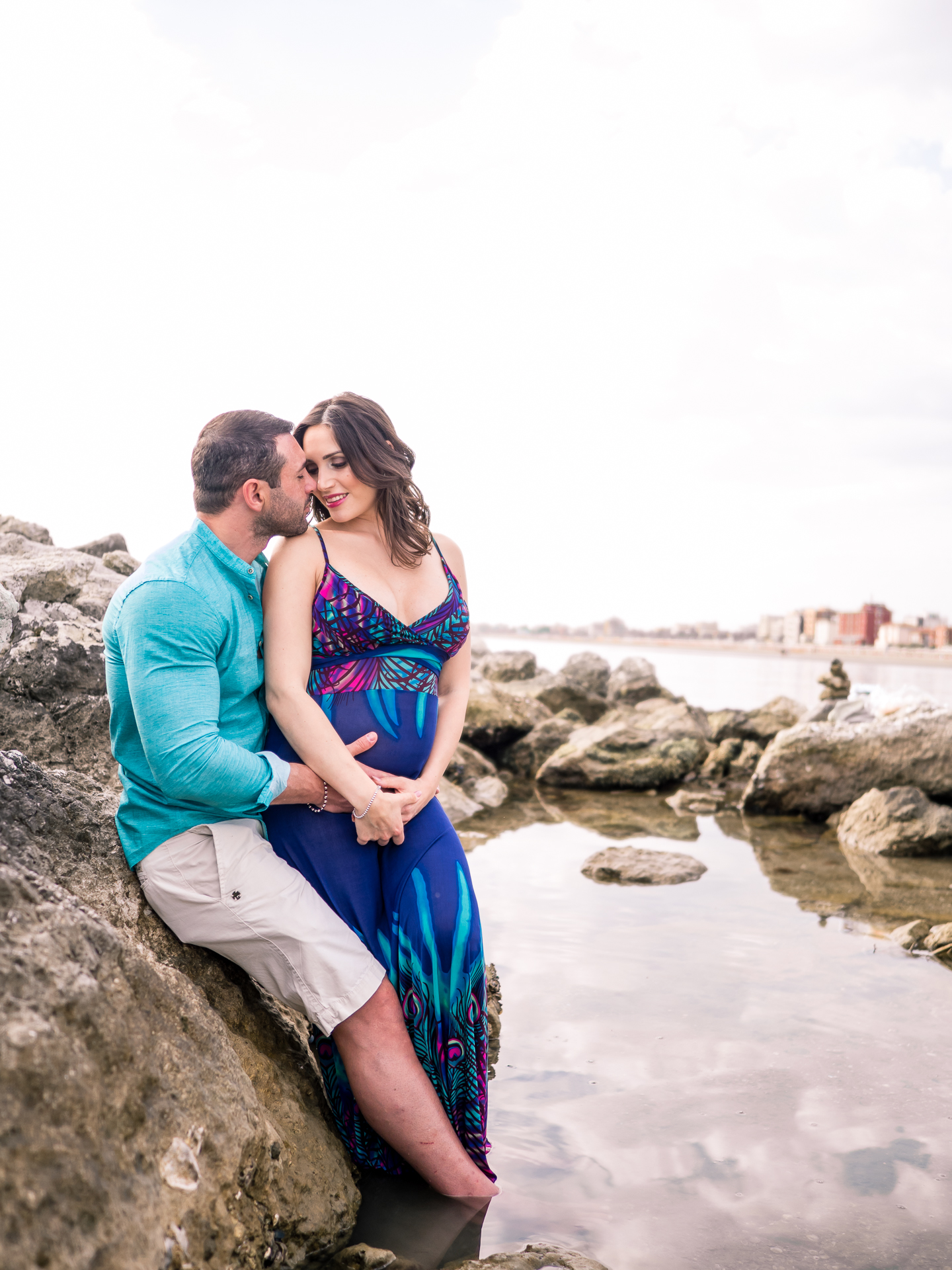 ﻿Maternity photo session photographer in Italy
